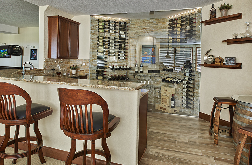 bar wine cellar